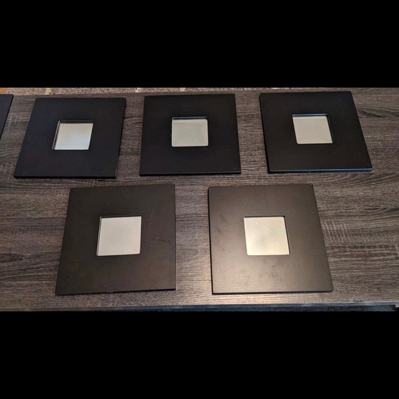 IKEA Accents 5 Ikea Malma New Wall Decor Framed Art Mirrors Black X